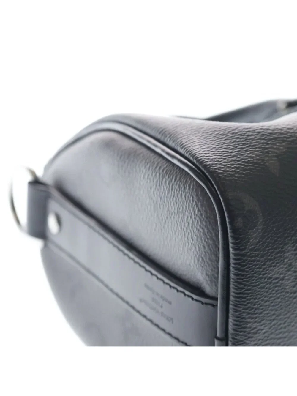 Louis Vuitton Monogram Eclipse Keepall Bandouliere 25 2-Way Shoulder Bag Black